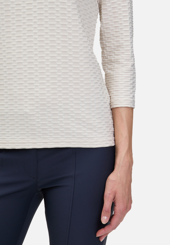 Basic Shirt mit Rundhalsausschnitt / Detailbild