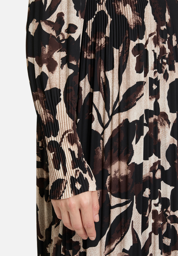 Plisseekleid langarm / Detailbild