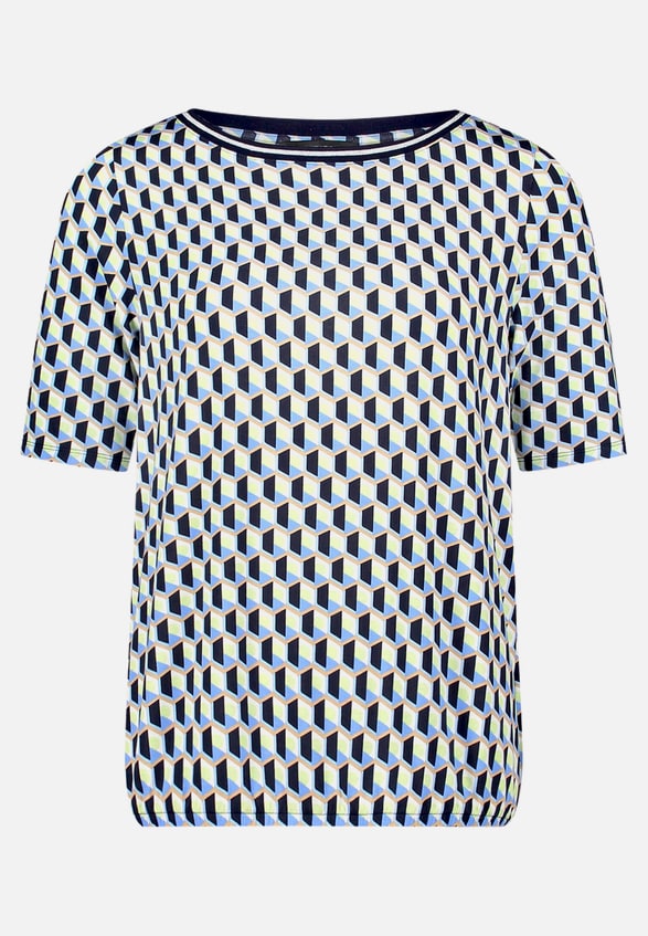 Casual-Shirt mit Gummizug / Vorderseite