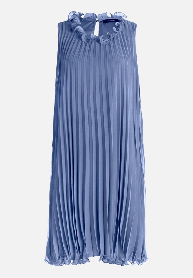 Cocktailkleid mit Plissee / Vorderseite