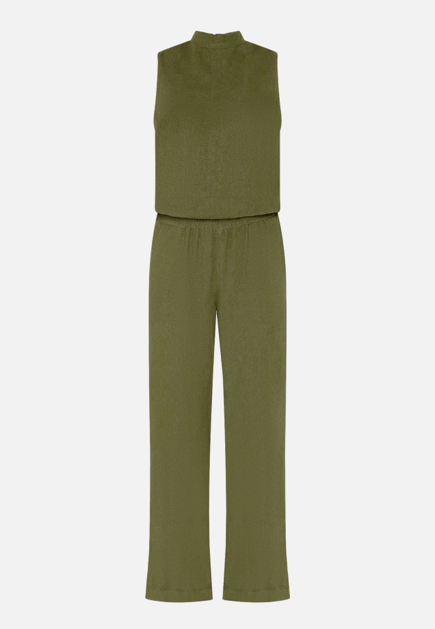 Jumpsuit mit hohem Kragen / Vorderseite