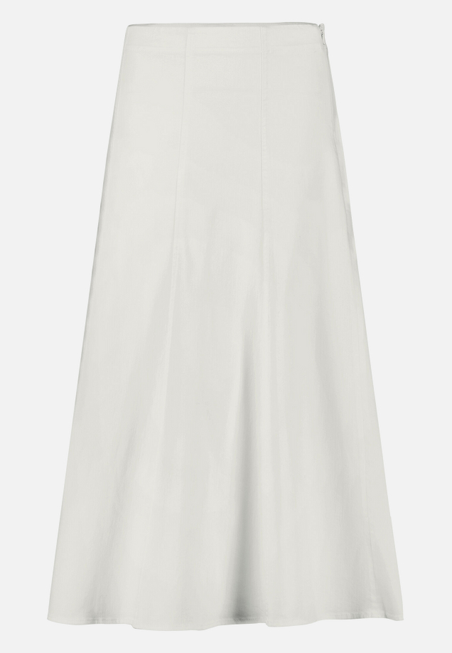 Denimrock  mit A-Linie Maxi / Vorderseite