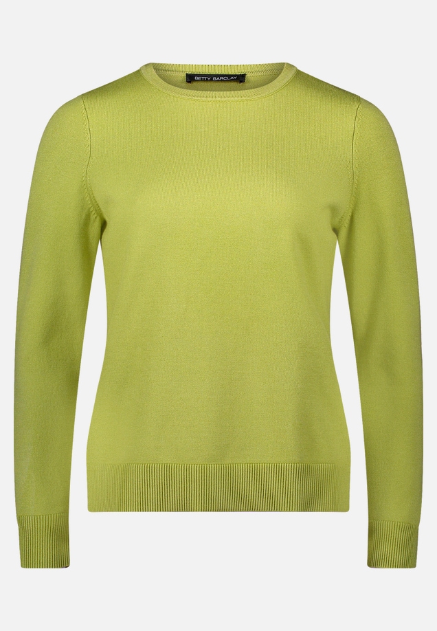 Basic-Strickpullover mit Rundhalsausschnitt / Vorderseite