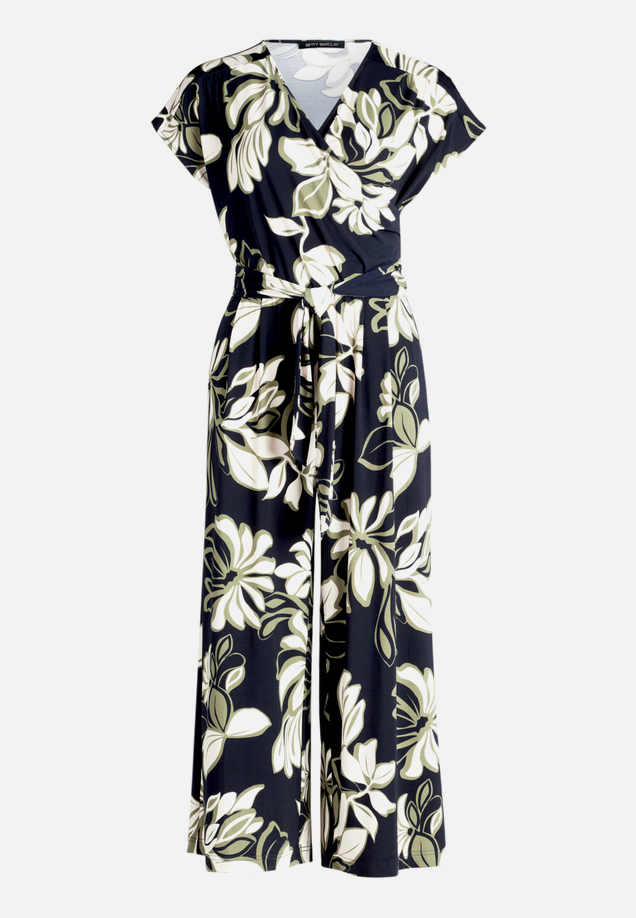 Jumpsuit mit Blumenmuster / Vorderseite