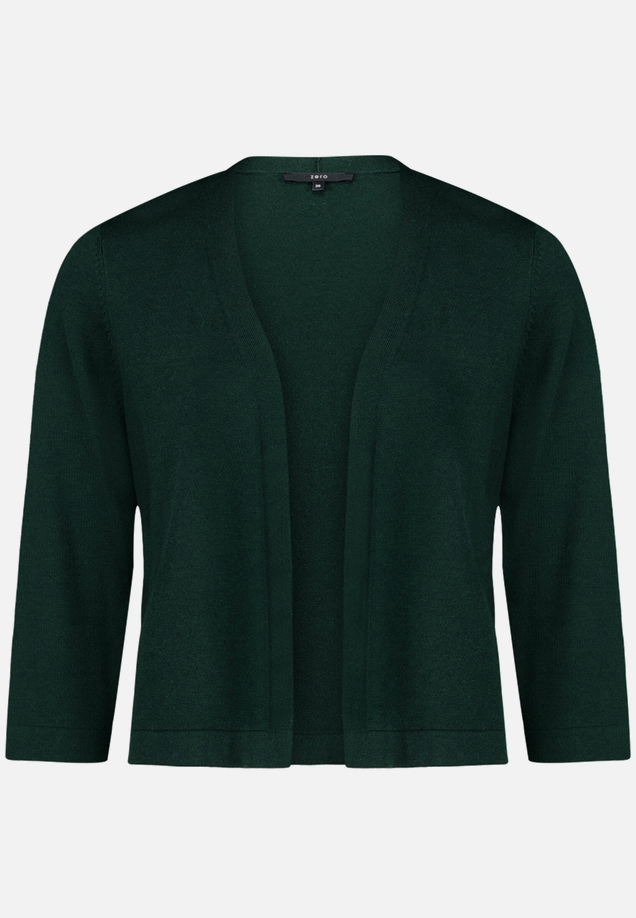 Feintrickjacke kurz 3/4 Arm / Vorderseite
