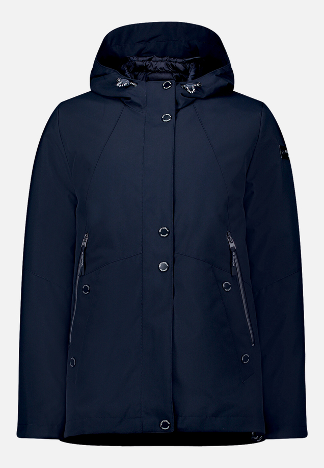 Outdoorjacke mit Kapuze / Vorderseite