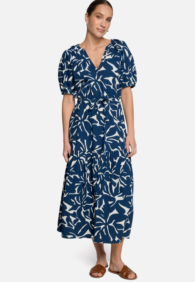 Maxikleid kurzarm / Modellfoto Vorderseite