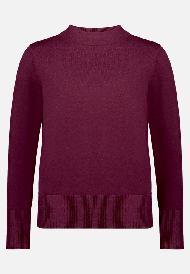 Strickpullover mit Stehkragen / Vorderseite