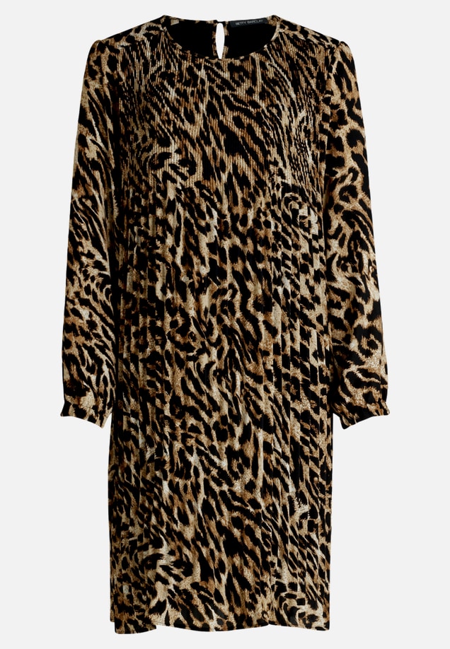 Plisseekleid langarm / Vorderseite