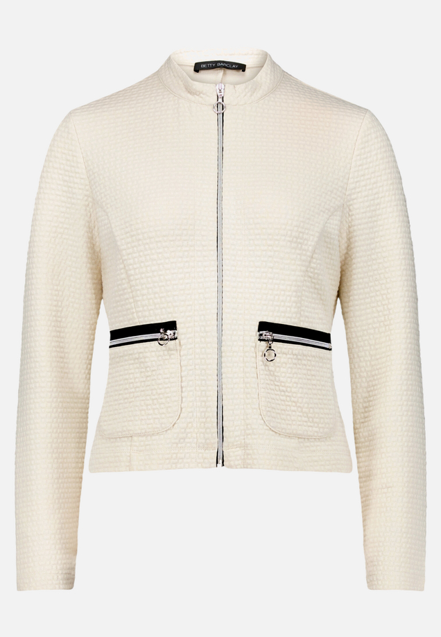 Blazer-Jacke  mit Reißverschluss / Vorderseite