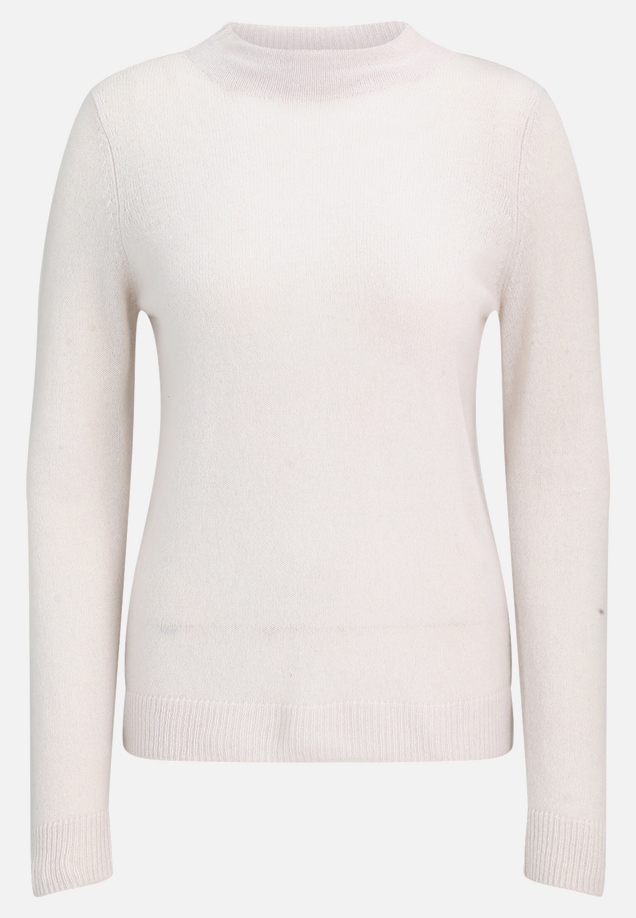 Kaschmir-Pullover mit Stehkragen / Vorderseite