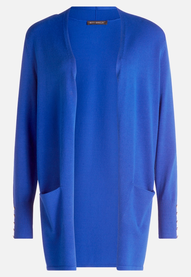 Feinstrickjacke mit Taschen / Vorderseite