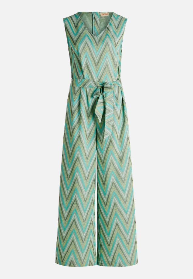 Jumpsuit mit Bindegürtel / Vorderseite