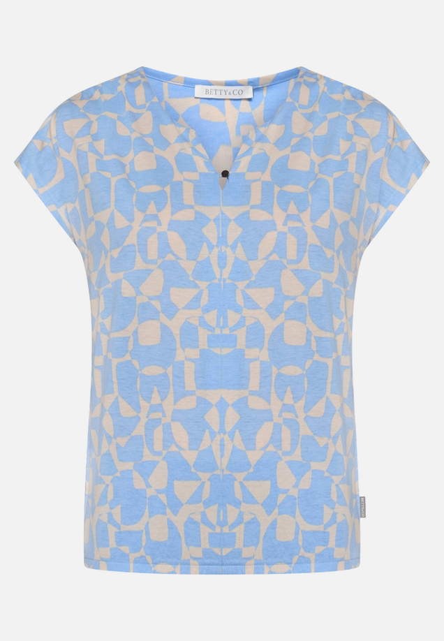 Blusenshirt mit Gummizug / Vorderseite