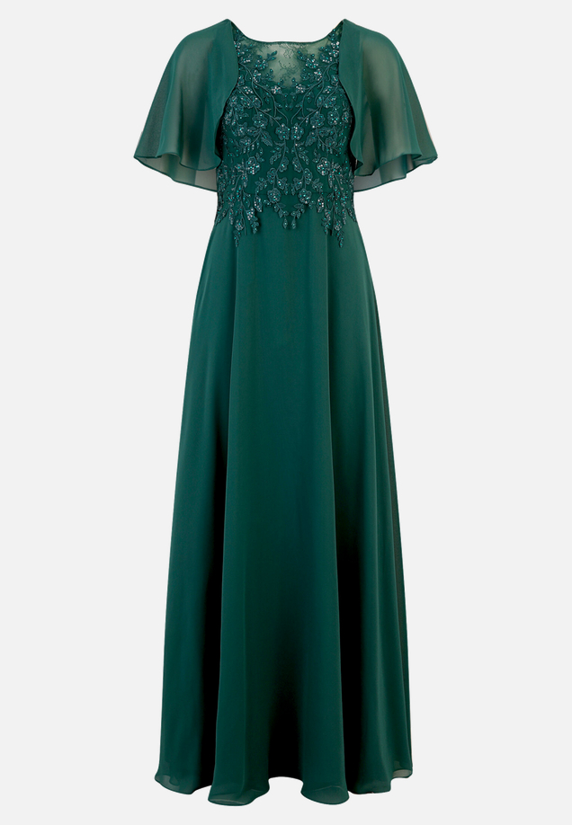 Abendkleid mit Stickerei / Vorderseite
