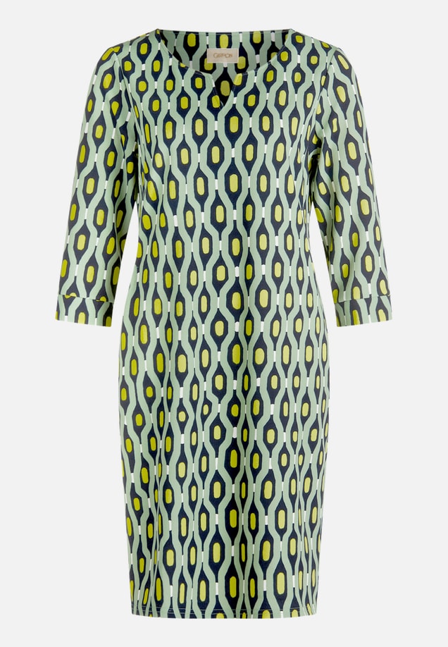 Casual-Kleid mit Muster / Vorderseite