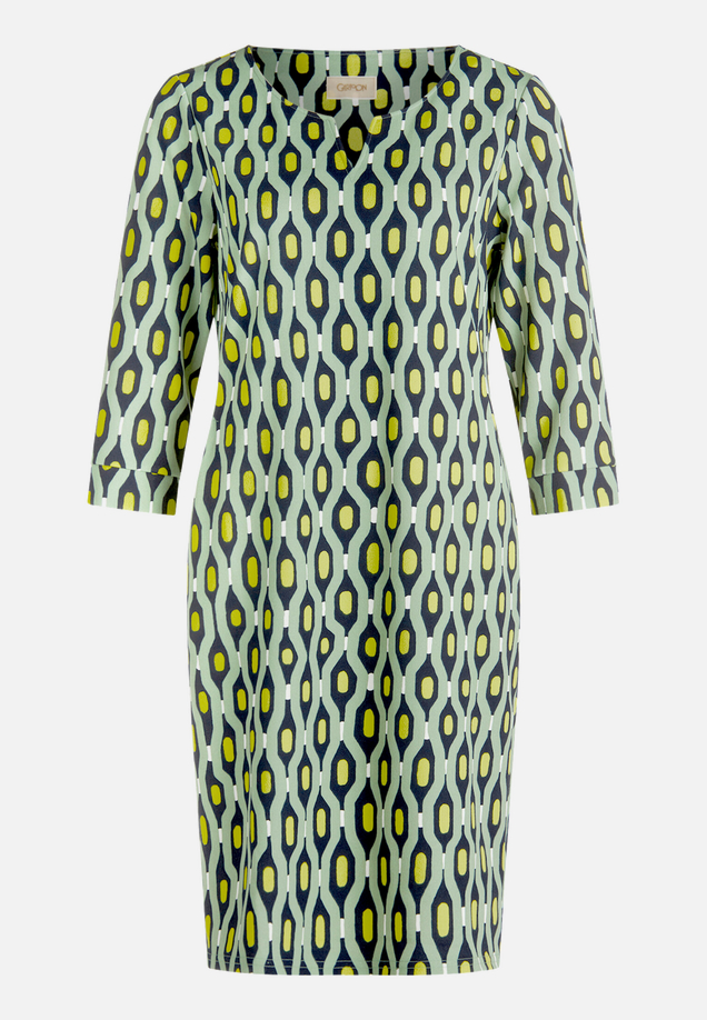 Casual-Kleid mit Muster / Vorderseite