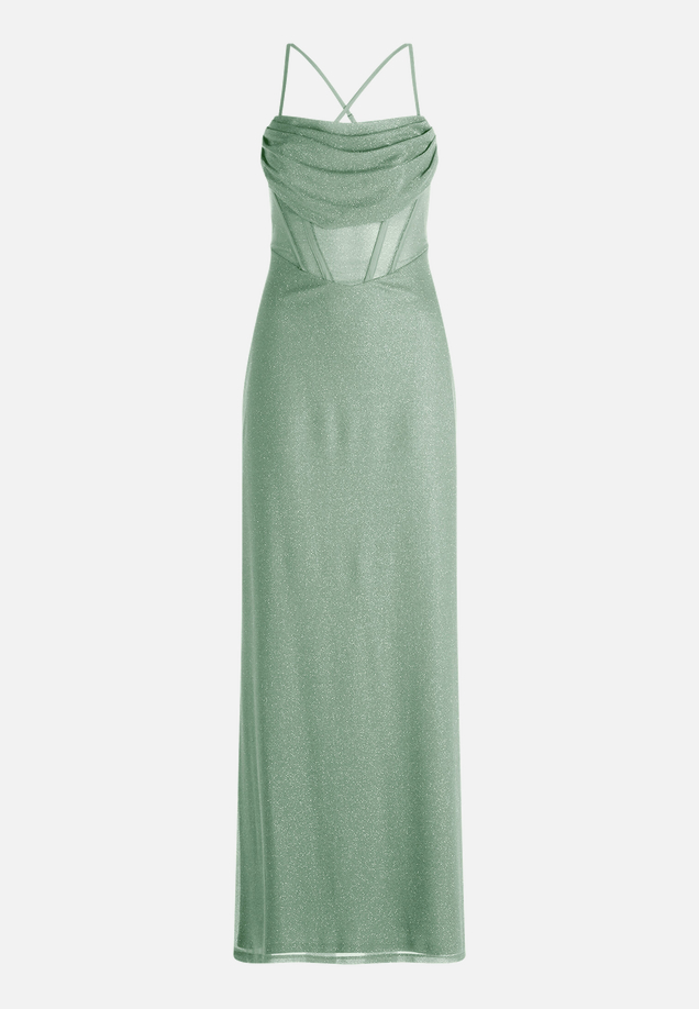 Abendkleid im Glitzer-Look / Vorderseite