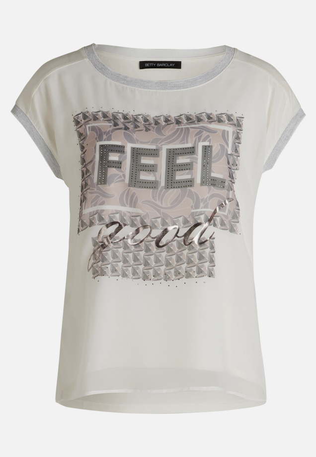 Blusenshirt mit Aufdruck / Vorderseite
