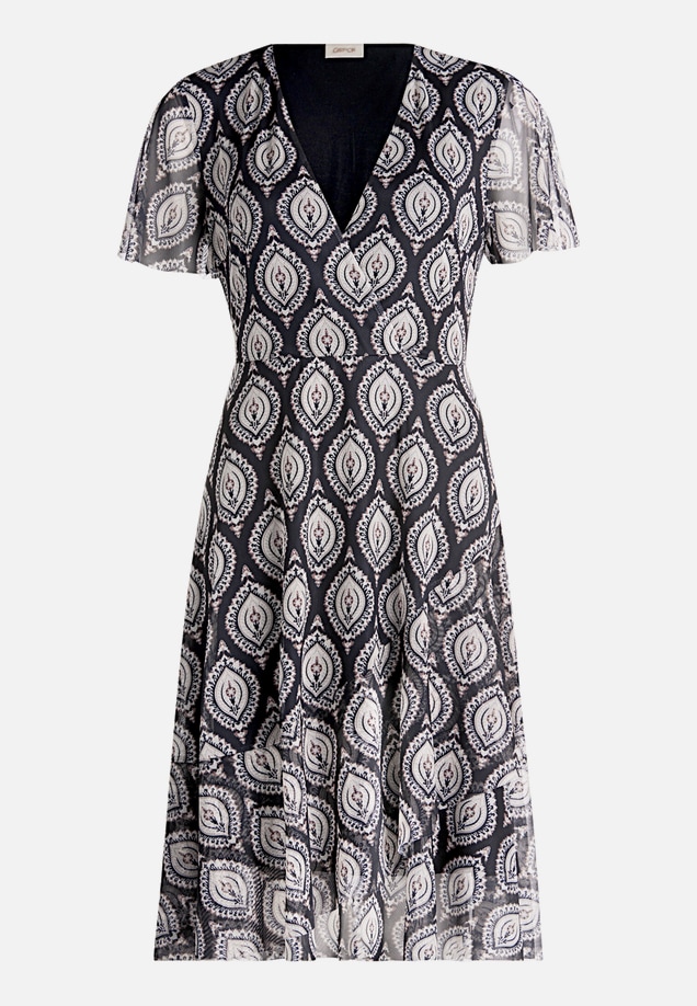 Volantkleid mit Rüschen / Vorderseite