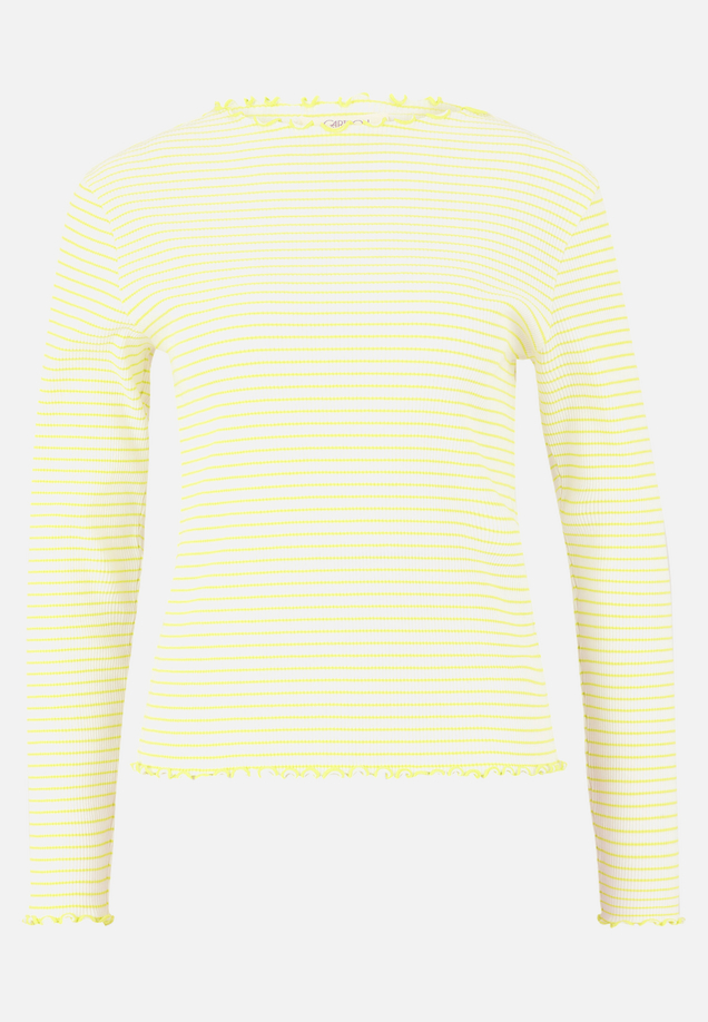 Langarm-Shirt mit Kragen / Vorderseite