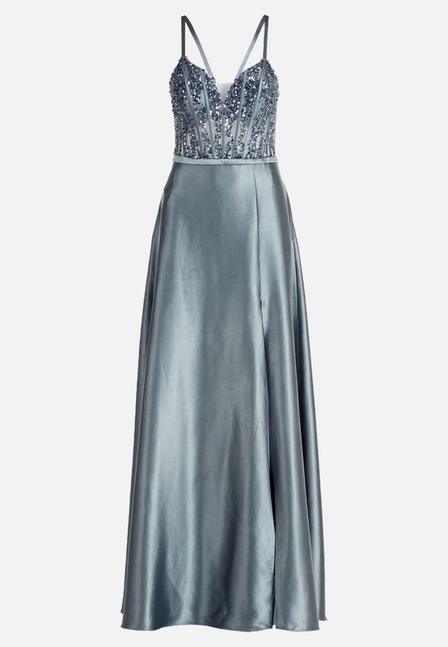 Abendkleid mit Stickerei / Vorderseite