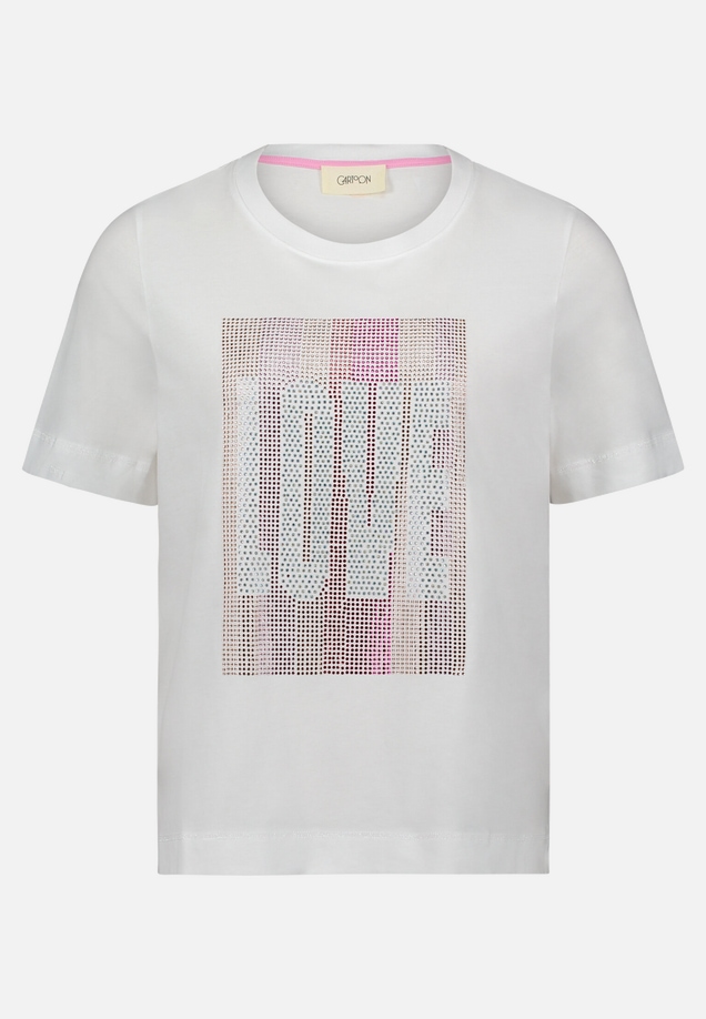 Kurzarm-Shirt mit Rundhalsausschnitt / Vorderseite