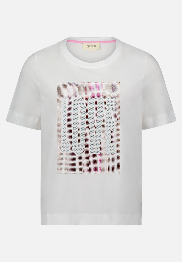Kurzarm-Shirt mit Rundhalsausschnitt / Vorderseite