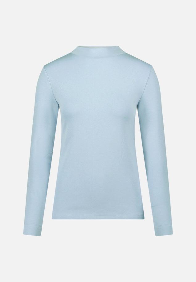 Langarmshirt mit Stehkragen / Vorderseite