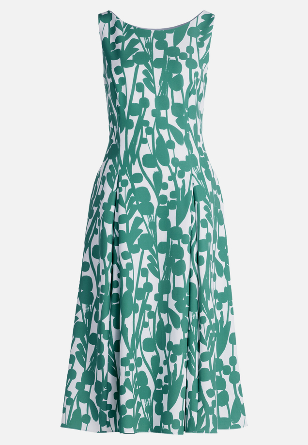 Cocktailkleid mit Print / Vorderseite