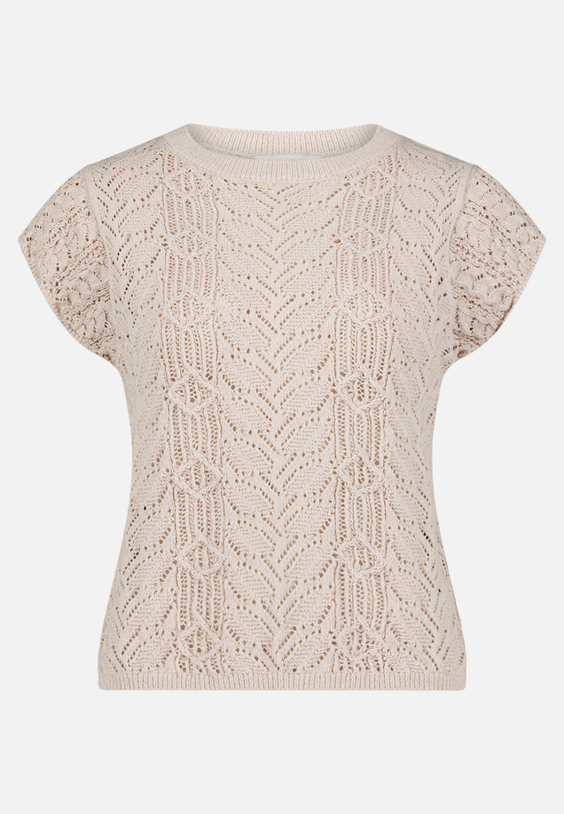 Feinstrickpullover mit Flügelärmeln / Vorderseite