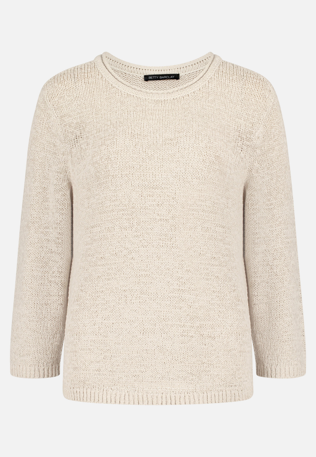 Strickpullover mit 3/4 Arm / Vorderseite