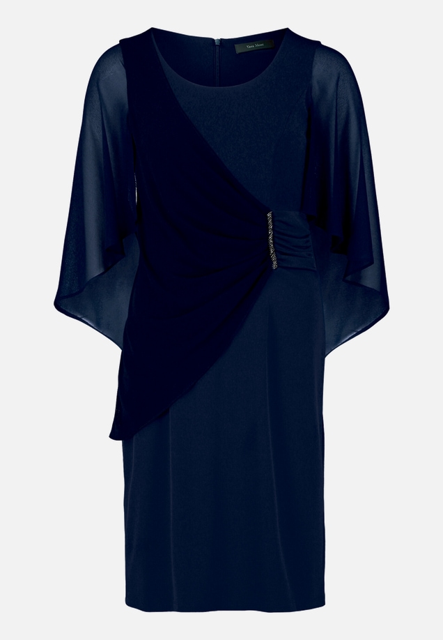 Cocktailkleid mit Raffung / Vorderseite