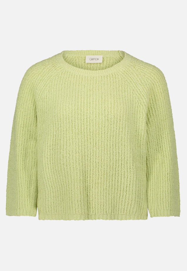 Strickpullover mit Rundhalsausschnitt / Vorderseite
