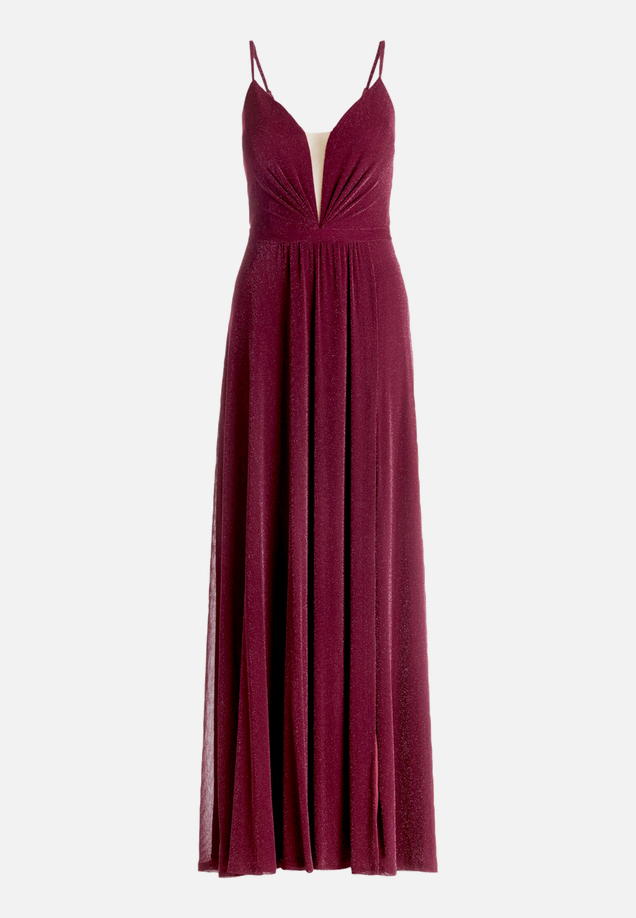 Abendkleid mit Lurexfaden / Vorderseite