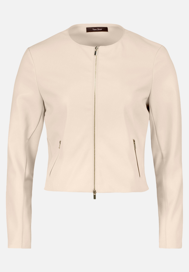 Blazer-Jacke mit Reißverschluss / Vorderseite