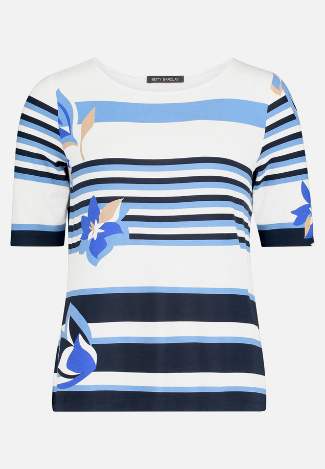 Basic Shirt mit Ringel / Vorderseite