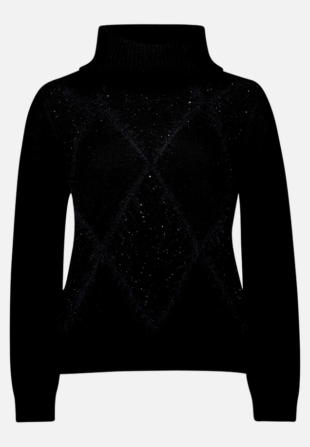 Strickpullover mit Kragen / Vorderseite