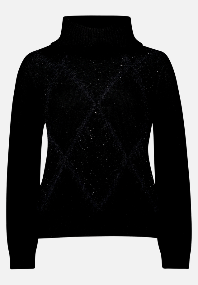 Strickpullover mit Kragen / Vorderseite
