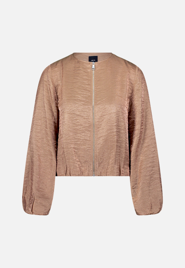 Jacke mit Knittereffekt / Vorderseite