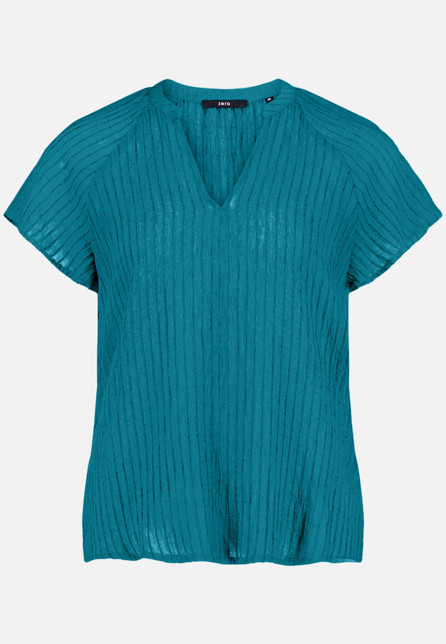 Bluse transparent mit V-Ausschnitt  / Vorderseite