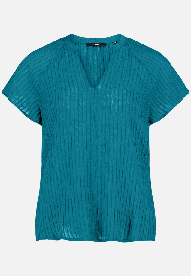 Bluse transparent mit V-Ausschnitt  / Vorderseite