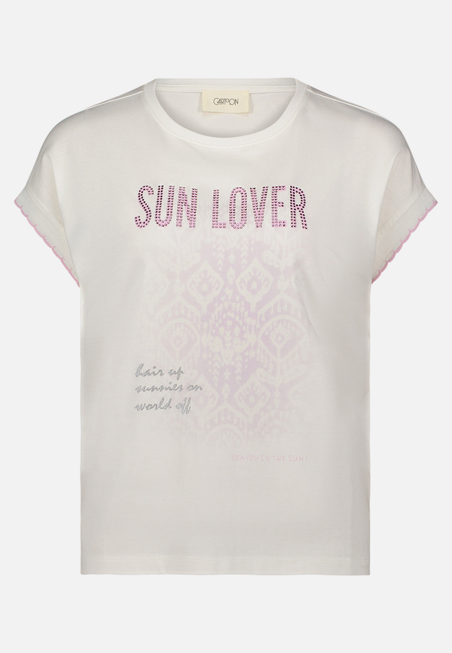 Printshirt mit Rundhalsausschnitt / Vorderseite