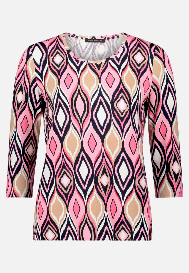 Basic Shirt mit Print / Vorderseite
