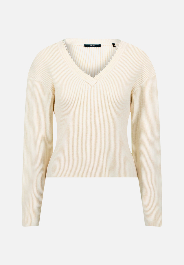 Pullover mit Perlen / Vorderseite