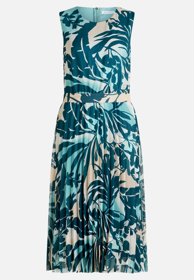 Chiffonkleid mit Plissee / Vorderseite