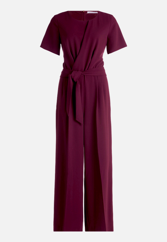 Jumpsuit mit Bindegürtel / Vorderseite
