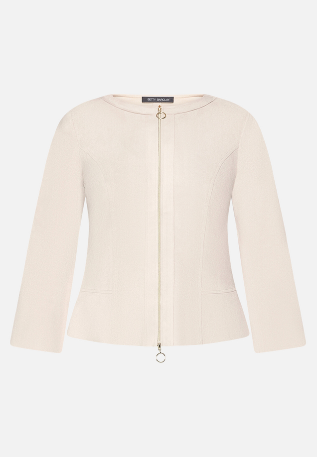 Blazer-Jacke mit Reißverschluss / Vorderseite
