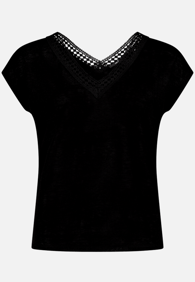 T-Shirt  mit Spitze / Vorderseite