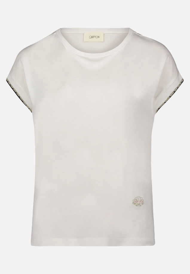 Casual-Shirt mit Rundhalsausschnitt / Vorderseite